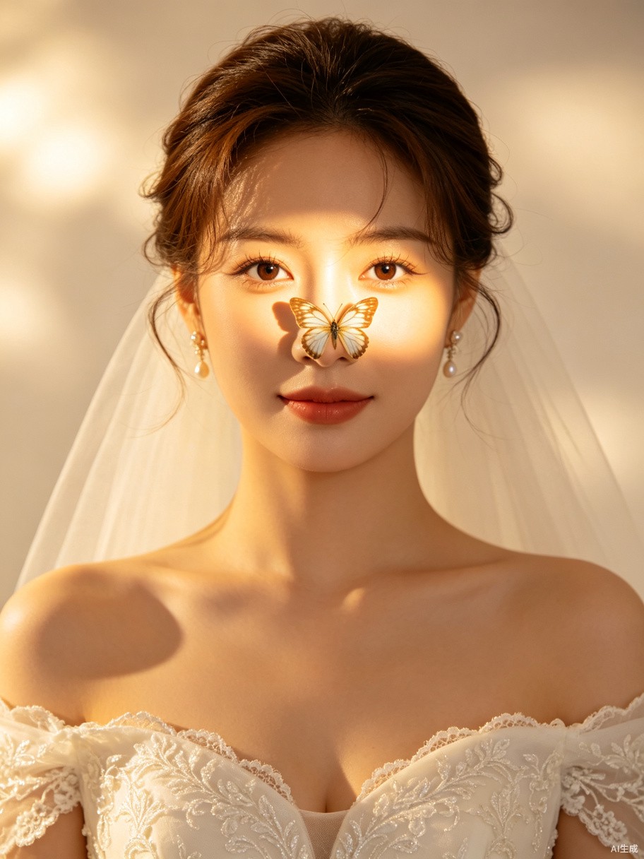 婚纱新娘肖像